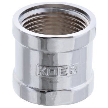 Муфта хромована 1 Koer KF.C10.chr (KF0118) KF0118 фото