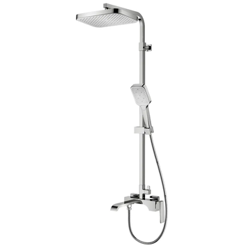 Душова система зі змішувачем Koer KB-56037-01 3 функції Хром (KR6001) KR6001 фото
