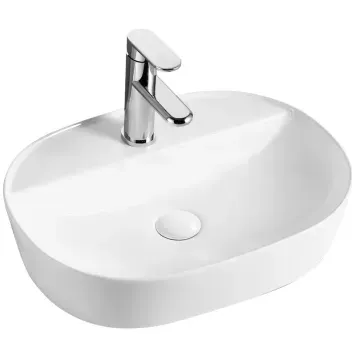 Раковина накладна Mixxus Premium ELLIPSE-0203 510х375х120mm з отвором під змішувач (MP6678) MP6678 фото
