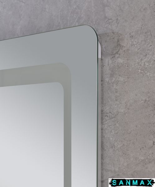 Дзеркало Mixxus Twee MR09-80x60-Reverse з Led Touch, Anti-fog, димером, регулюванням яскравості (MI6660) MI6660 фото