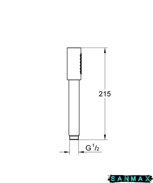 Лійка ручна для душу Grohe SPA RSH Aqua Stick, 1 режим (26866000) 26866000 фото