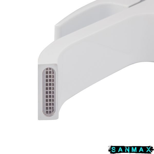 Змішувач для умивальника Koer KB-13007-04 Високий Хром Білий (KR5153) KR5153 фото
