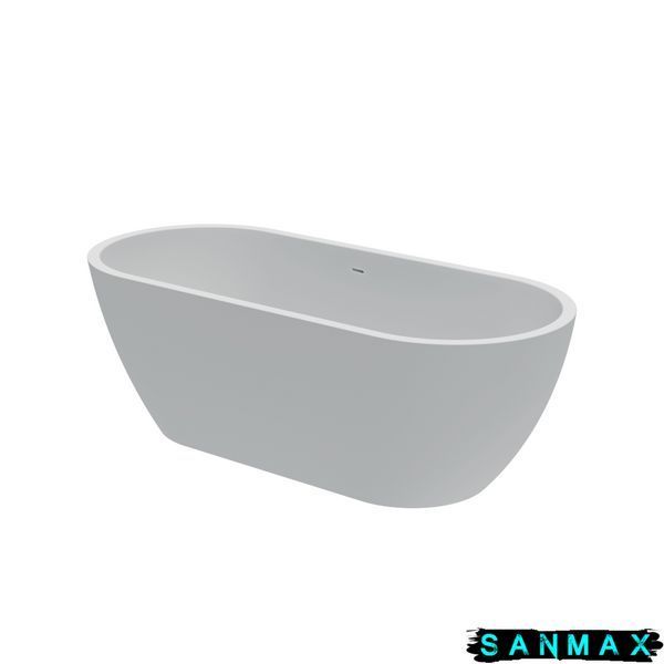 Ванна акрилова вільностояча суцільнолита Koller Pool AquaLuxe 1700x750 Білий з сифоном 0202260101 фото