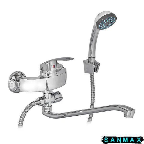 Змішувач для ванни G-Ferro Frank 006 Хром (GF1012) GF1012 фото