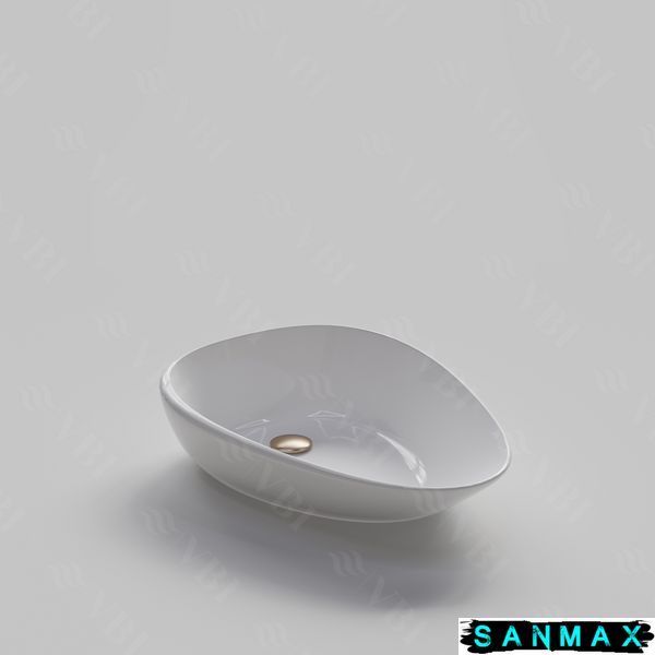 Умивальник накладний Vbi Terno 55 Білий VBI-011900 фото