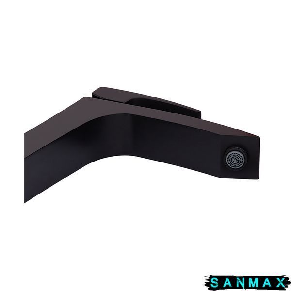 Змішувач для умивальника високий, чорний Koer KB-11007-05 (KR3441) KR3441 фото