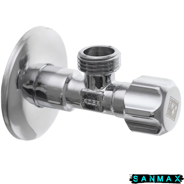 Кран приладовий Koer 1/2x3/4 KR.510 Буксовий Хром (KR0145) KR0145 фото