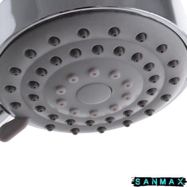 Лійка ручна для душу Zerix SH-05 (3 режими) Хром (ZX2742) ZX2742 фото