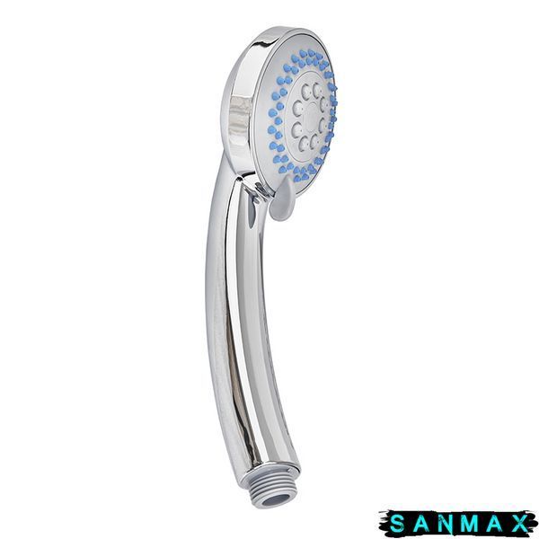 Лійка ручна для душу Mixxus Sh-08 (3 режими) Хром (LE2754) LE2754 фото
