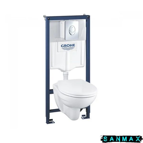 Інсталяційний комплект пневмо Grohe Set Унітаз Solido Compact (39400000) 39400000 фото