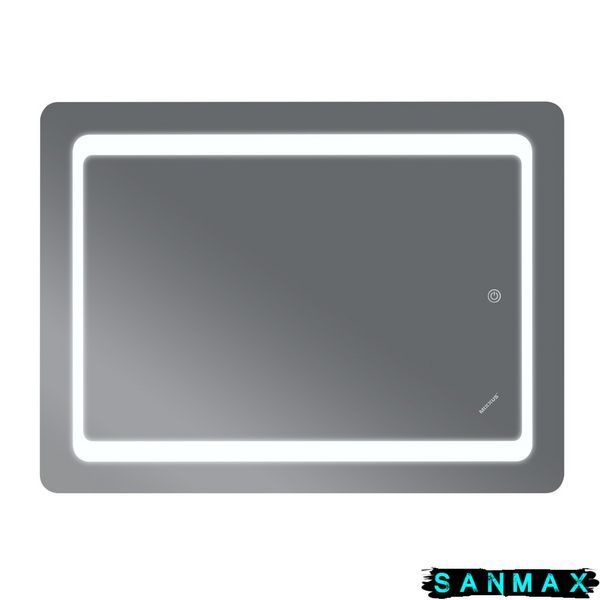 Дзеркало Mixxus Twee MR09-80x60-Reverse з Led Touch, Anti-fog, димером, регулюванням яскравості (MI6660) MI6660 фото