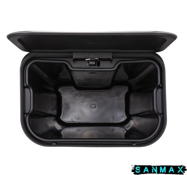 Відро для сміття з плавним закриттям прямокутне Mixxus Cubic-TC0112 SS Color 12л колір нержавійка (MI7089) MI7089 фото