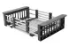 Кухонна інтегрована мийка Kraft HM HS7849BL Чорний HS7849BL фото 4
