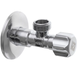 Кран приладовий Koer 1/2x3/4 KR.510 Буксовий Хром (KR0145) KR0145 фото 2
