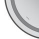 Дзеркало Mixxus Premium Ellipse MV05-80x70-Reverse Чорний (Led Touch, Anti-fog, димер(3-6kK))(MP6646) MP6646 фото 12