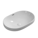 Раковина врізна на стільницю Mixxus Premium Ellipse-1601 600х400х190mm з переливом (MP6569) MP6569 фото 1