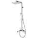 Душова система зі змішувачем Koer KB-56037-01 3 функції Хром (KR6001) KR6001 фото 1