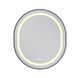 Дзеркало Mixxus Premium Ellipse MV05-80x70-Reverse Чорний (Led Touch, Anti-fog, димер(3-6kK))(MP6646) MP6646 фото 6