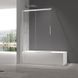 Шторки скляні на ванну розсувні Koer SR BS06-120x150-TR-01 прозоре скло Easy Clean 6мм, хром (KR5945) KR5945 фото 2