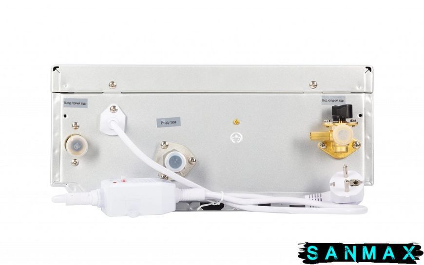 Газова колонка турбована Sabio 12 л JSP24-12FT05 Біла JSP24-12FT05 White фото