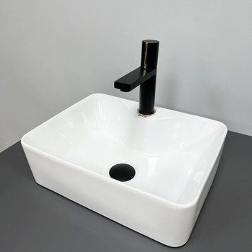 Умивальник накладний Vbi Forli S Білий VBI-011101 фото