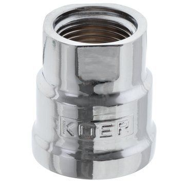 Муфта хромована 3/8х1/2 Koer KF.C0406.chr (KF0121) KF0121 фото