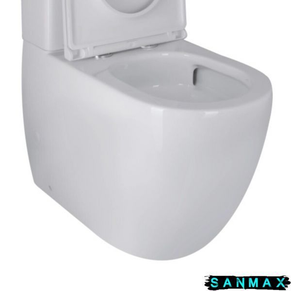 Чаша унітазу-компакту Mixxus Premium Ellipse-0401-T1 Bowl 630х390х840 Tornado 1.0 без сидіння (MI8344) MI8344 фото