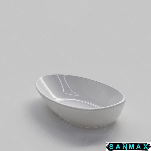 Умивальник накладний Vbi Terno 65 Білий VBI-011901 фото