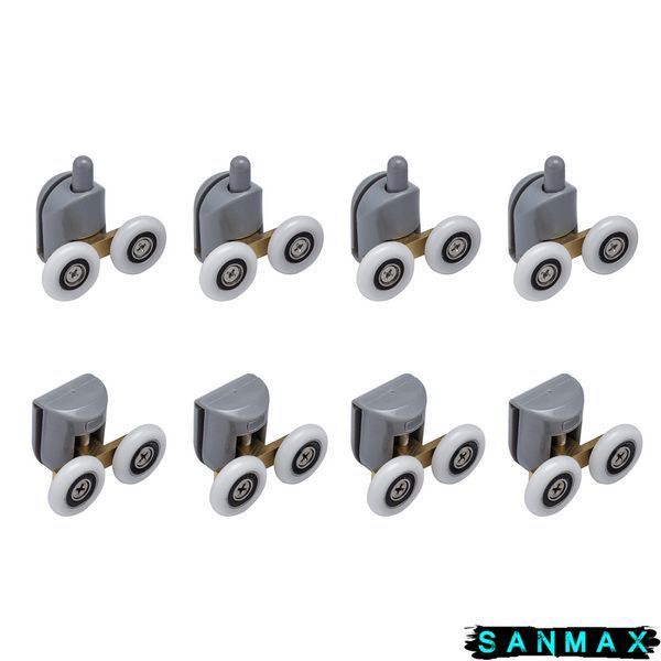Душова кабіна без піддону Mixxus Plain SC01-90x90x185-TR Графіт прозоре скло 4мм (MI6902) MI6902 фото