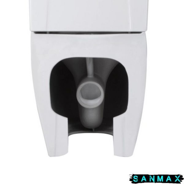 Чаша унітазу-компакту Mixxus Premium Ellipse-0401-T1 Bowl 630х390х840 Tornado 1.0 без сидіння (MI8344) MI8344 фото