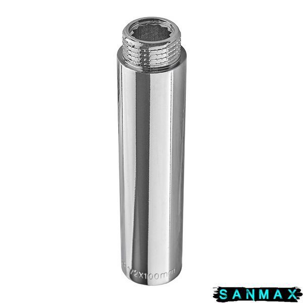 Подовжувач Europroduct EP.E100.Chr - 1/2"MF-100мм хром (EP6132) EP6132 фото