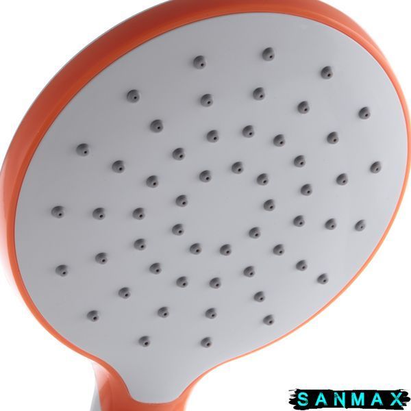 Лійка ручна для душу Zerix SH-35 (1 режим) Біла (ZX2888) ZX2888 фото