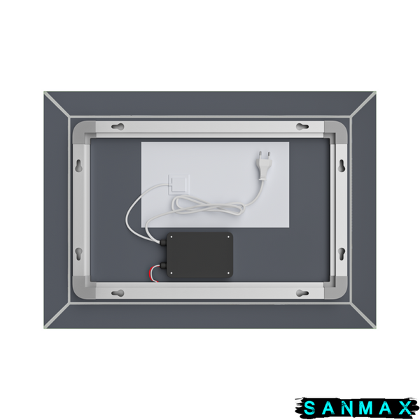 Дзеркало Mixxus Premium Cubic MR14-70x50-Reverse (Led Touch, Anti-fog, димер) (MP6647) MP6647 фото
