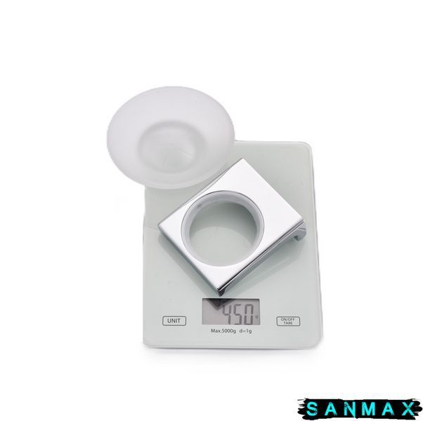 Мильниця настінна Koer AS-0102-01 (скло) колір хром глянець (KR6161) KR6161 фото