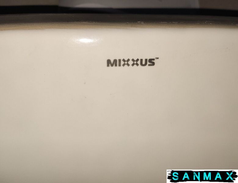 Раковина врізна під стільницю Mixxus Premium Ellipse-1701 570х385х205mm з переливом (MP6566) MP6566 фото