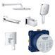 Набір для комплектації вани з Tempesta Cube 250 Grohe Eurocube (26415SC6) 26415SC6 фото 1