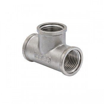 Трійник нікельований 1/2 ВВВ Koer KF.T06F (KR4826) KR4826 фото