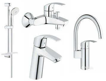 Набір змішувачів Grohe Eurosmart M-Size (123248MK) 123248MK фото