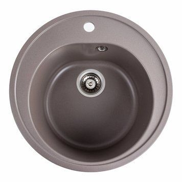 Гранітна мийка для кухні Valeso Luna 510 матова Дюна SP000047499 фото