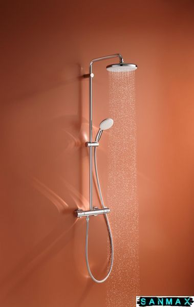 Душова система термостатична Grohe Tempesta System 210 для настінного монтажу (26811001) 26811001 фото