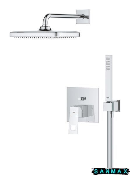 Вбудована душова система Grohe Eurocube Tempesta 250 Cube (25289000) 25289000 фото