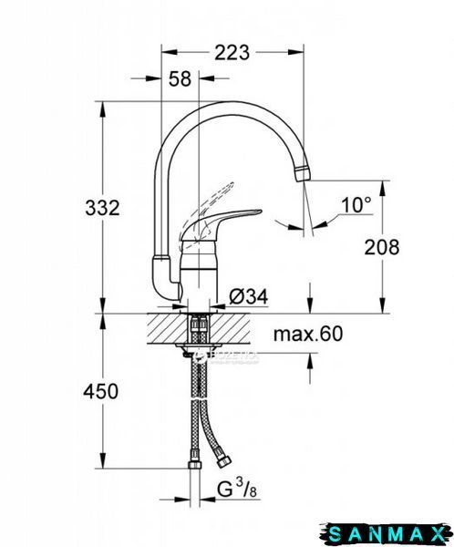 Набір змішувачів Grohe Eurosmart M-Size (123248MK) 123248MK фото