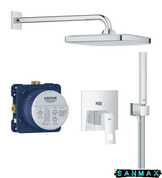 Вбудована душова система Grohe Eurocube Tempesta 250 Cube (25289000) 25289000 фото