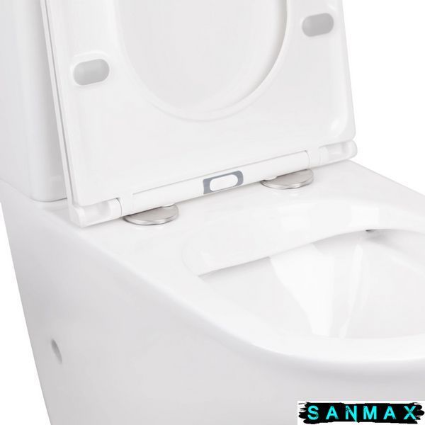 Чаша унітазу-компакту Mixxus Premium Ellipse-0402-R Bowl 660х390х855 Rimless без сидіння (MI8346) MI8346 фото