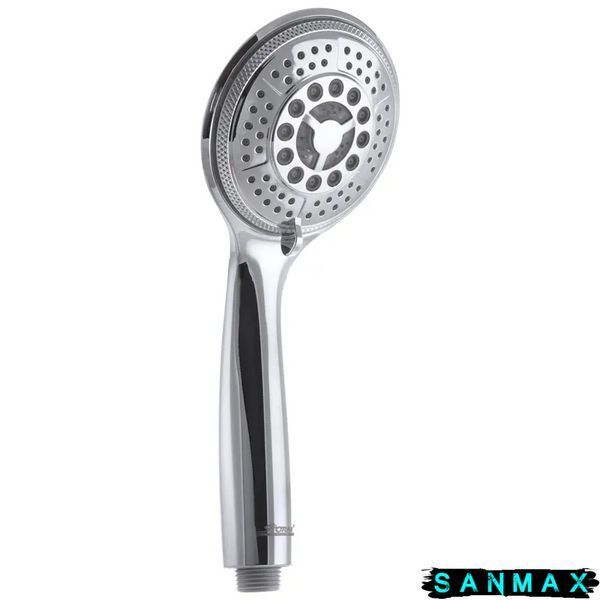 Лійка ручна для душу Storm Led SH-05-F10M5 (5 режимів) Підсвітка Хром (ST0007) ST0007 фото