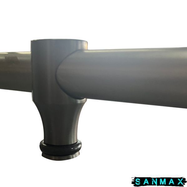 Двері в нішу Koer SR SD06-140x220-TR-07 прозоре скло Easy Clean 8мм, графіт (KR5369) KR5369 фото