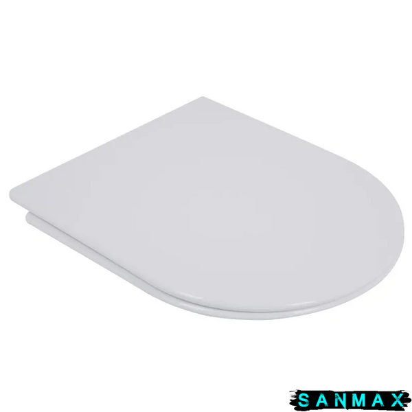 Кришка для унітазу Mixxus Seat Cover Wave-2002 з мікроліфтом 420х334х36mm (MI6695) MI6695 фото