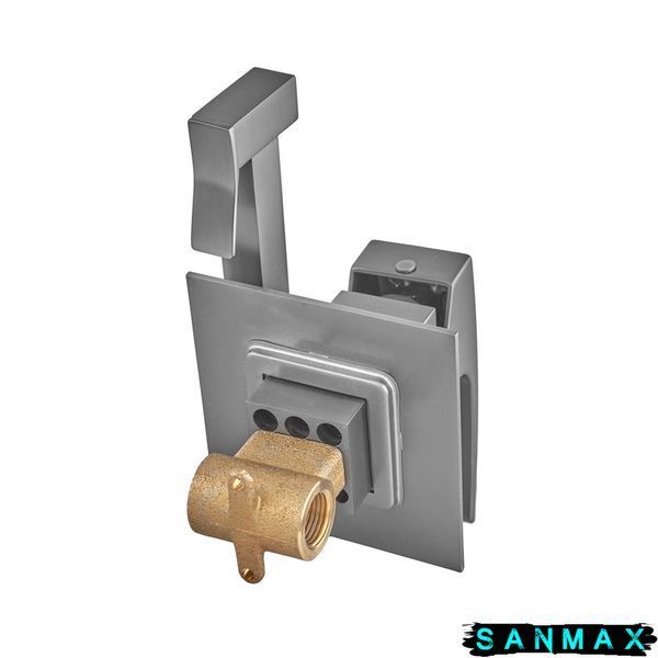 Змішувач для гігієнічного душу Koer KB-23007-07 Графіт (KR5163) KR5163 фото