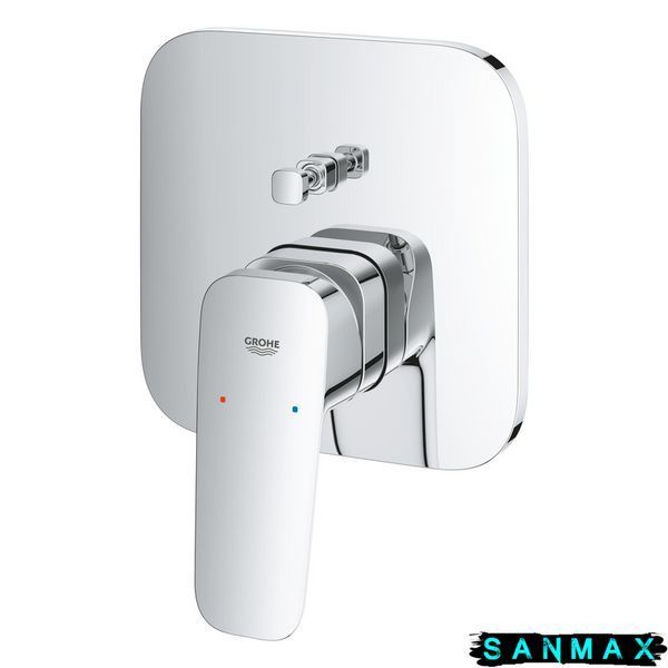 Одноважільний змішувач Grohe Cubeo із перемикачем на 2 положення (1017780000) 1017780000 фото