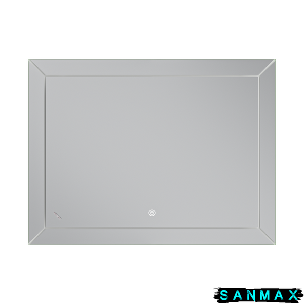 Дзеркало Mixxus Premium Cubic MR14-80x60-Reverse (Led Touch, Anti-fog, димер) (MP6648) MP6648 фото